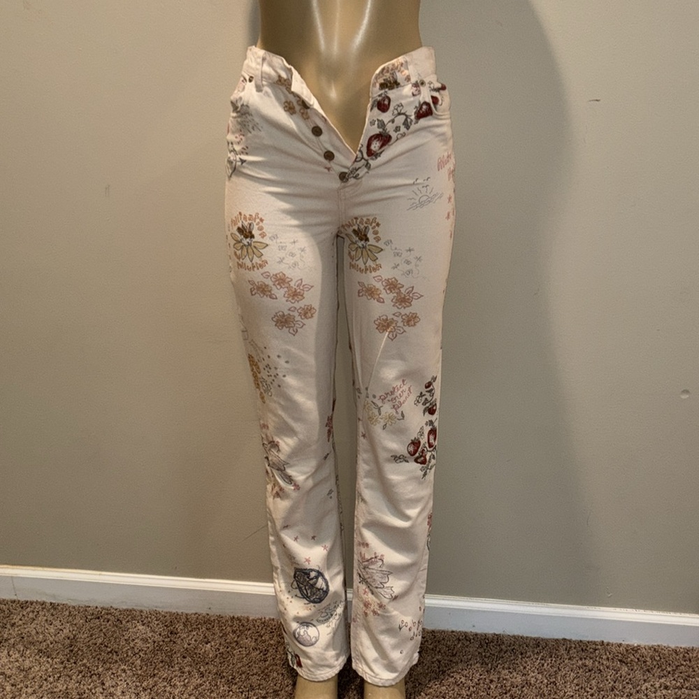 Reformation-Cynthia Doodle High Rise Straight Long Jeans size 26 - Picture 10 of 13